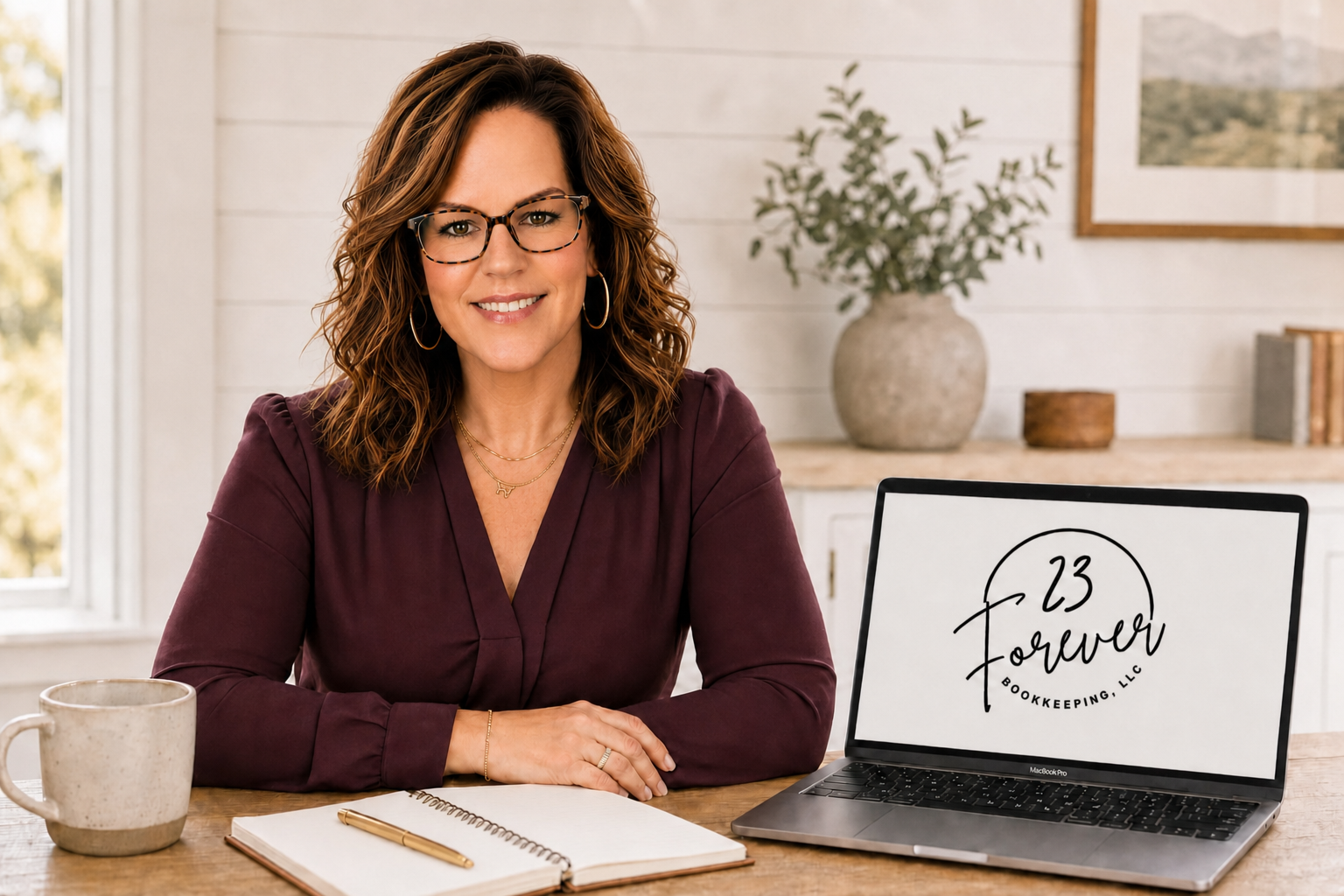 Shelly Bunch, founder of 23 Forever Bookkeeping